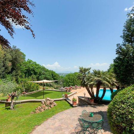 Villa Carolina - Piscina E Parco Panoramico Кампаньяно-ди-Рома Экстерьер фото